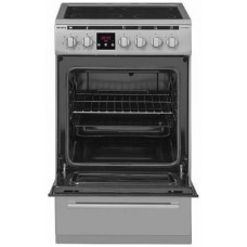 Стеклокерамическая плита. Цвет inox. Размеры (BxШхГ) 85х50х60 см. Класс электропотребления: B. Функции и возможности: электрический гриль, цифровой программатор, двойная зона расширения, 6 программ